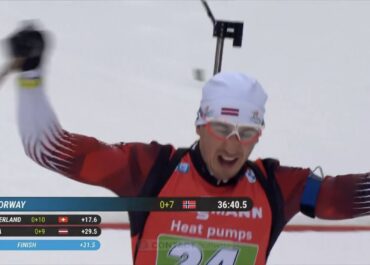 Historyczny medal łotewskiego biathlonu