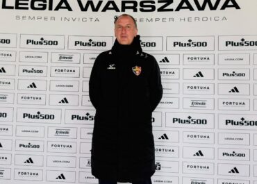 Przedstawiciele akademii Dainavy Olita na stażu w Legii Warszawa
