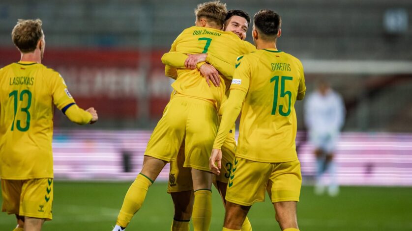 Liga Narodów: Litwa wygrywa w Vaduz, piękny gol Dolžnikova